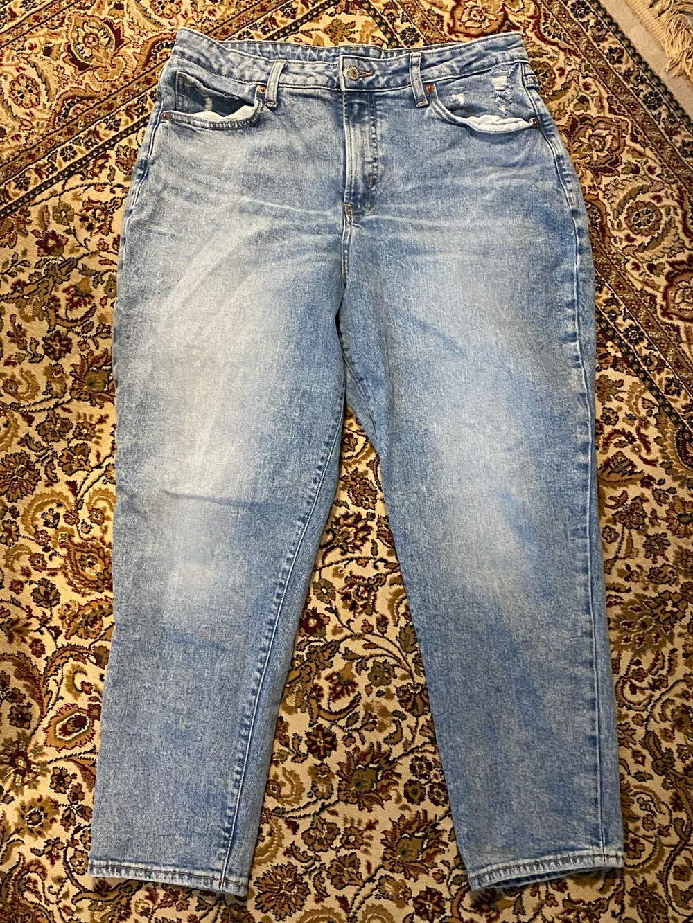 Old Navy Light Blue Women's High-Rise Jeans
